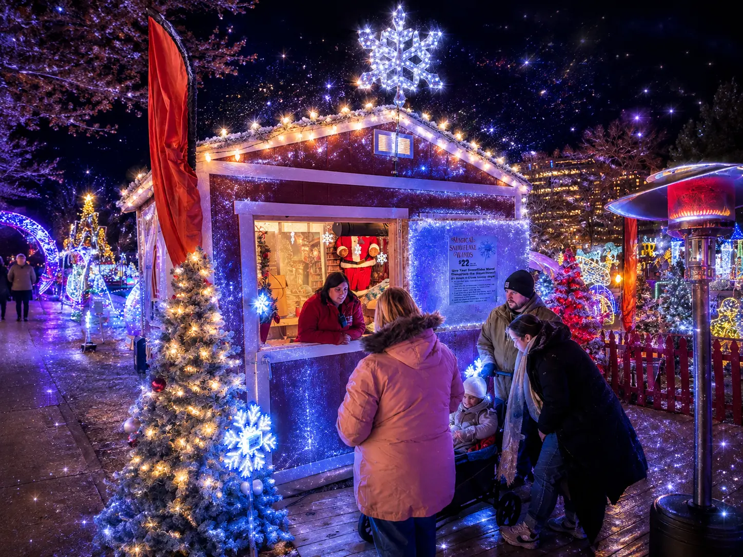 The Wand Workshop at Carolina Holiday Light Spectacular